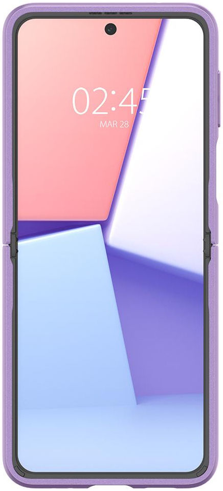 Spigen Thin Fit Samsung Galaxy Z Flip 3 Hoesje Paars afbeelding 12