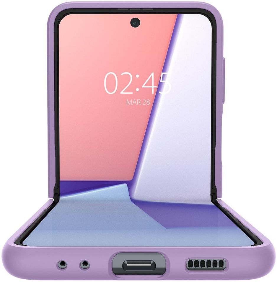Spigen Thin Fit Samsung Galaxy Z Flip 3 Hoesje Paars afbeelding 8