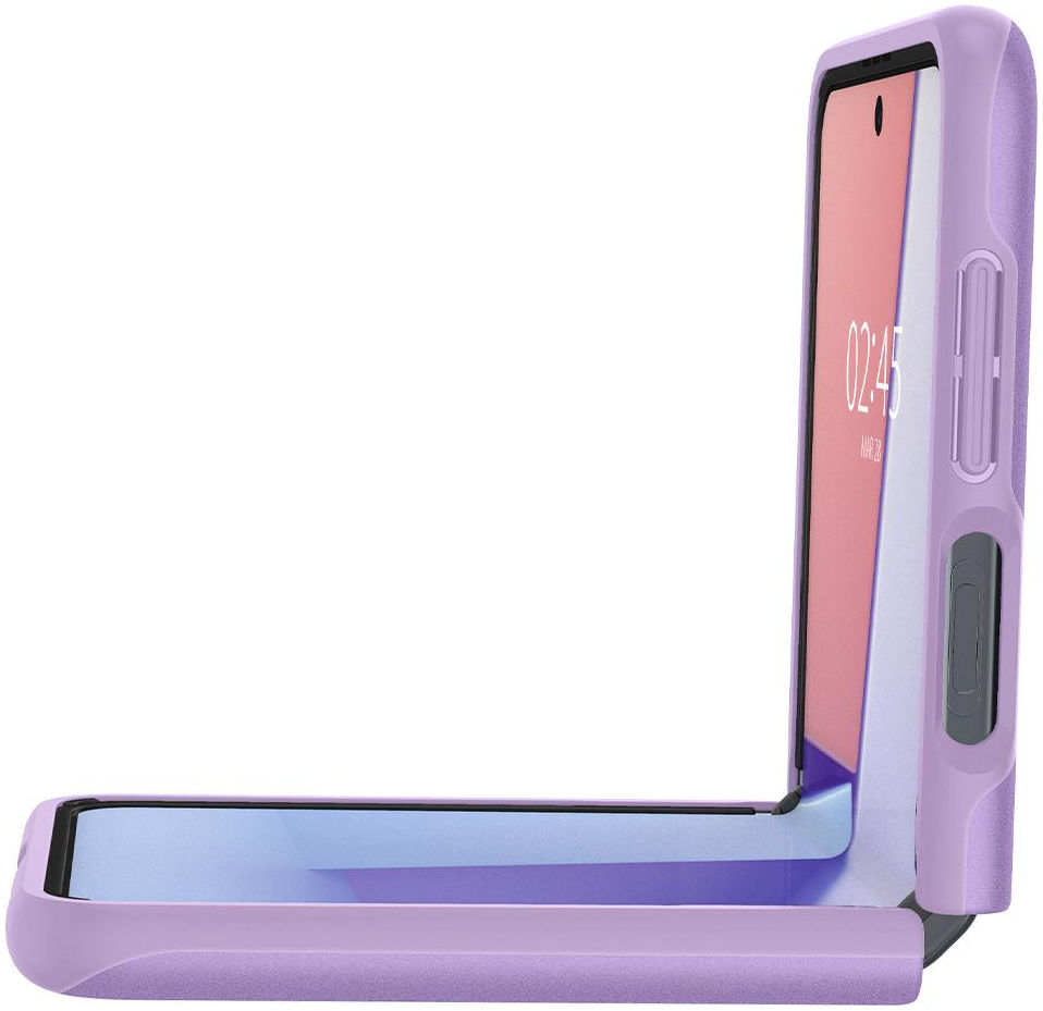 Spigen Thin Fit Samsung Galaxy Z Flip 3 Hoesje Paars afbeelding 9