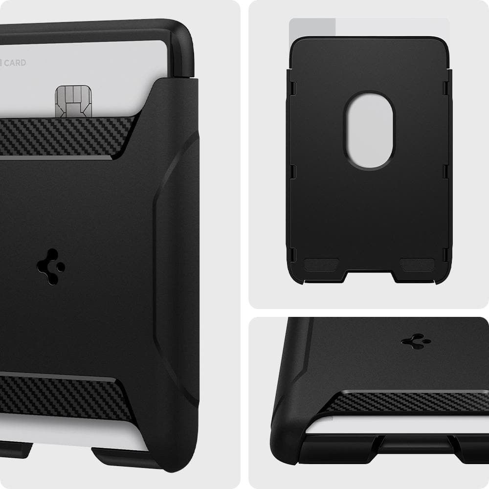 Spigen Rugged Armor MagSafe Kaarthouder voor iPhone met MagSafe afbeelding 9