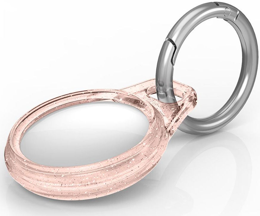 Spigen Ciel by Cyrill Shine Hoes Apple AirTag Sleutelhanger Roze afbeelding 12