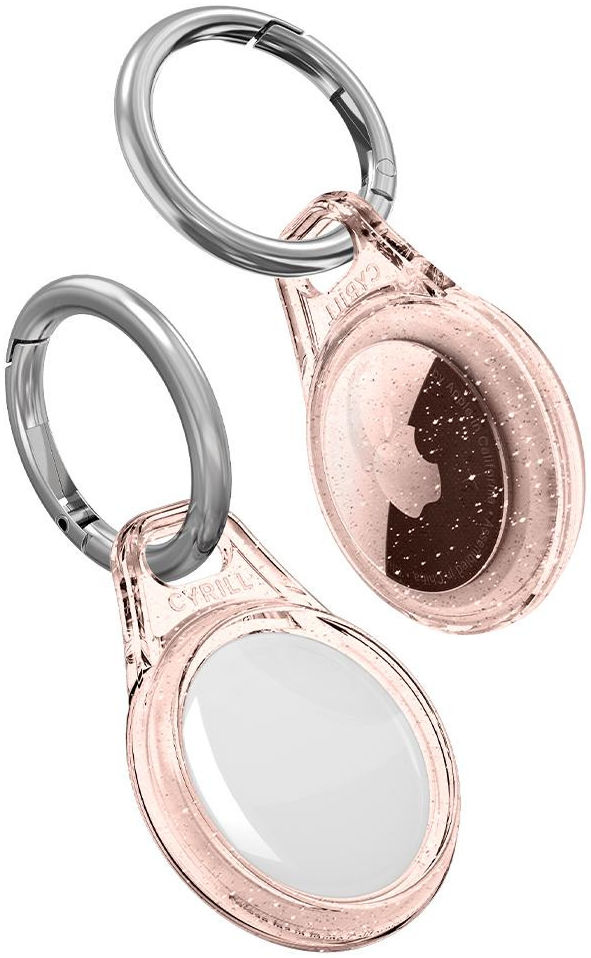 Spigen Ciel by Cyrill Shine Hoes Apple AirTag Sleutelhanger Roze afbeelding 13