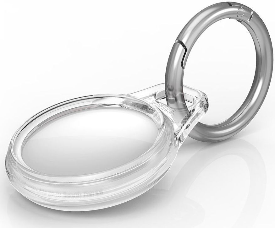 Spigen Cyrill Shine Hoes Apple AirTag Sleutelhanger Clear afbeelding 13