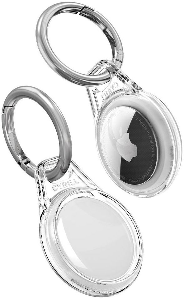Spigen Cyrill Shine Hoes Apple AirTag Sleutelhanger Clear afbeelding 14