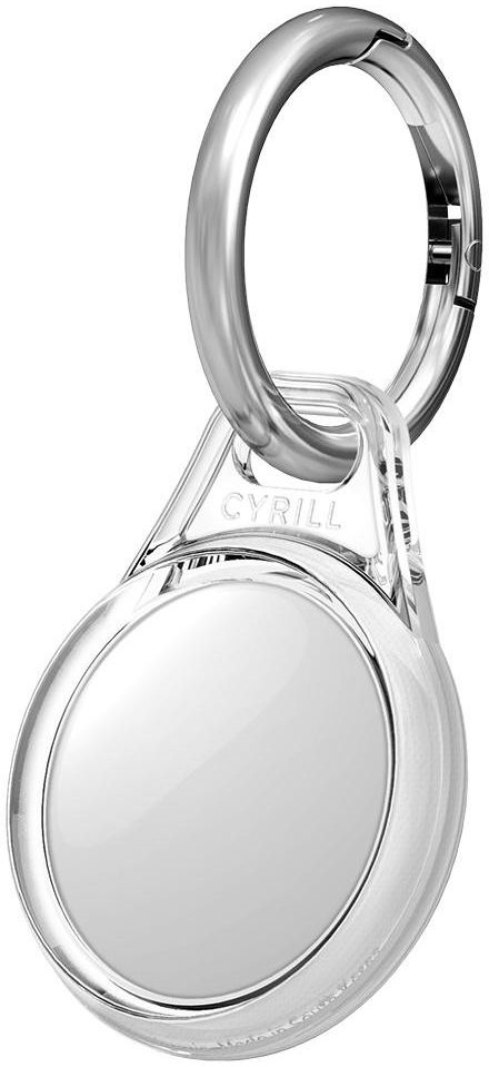Spigen Cyrill Shine Hoes Apple AirTag Sleutelhanger Clear afbeelding 12