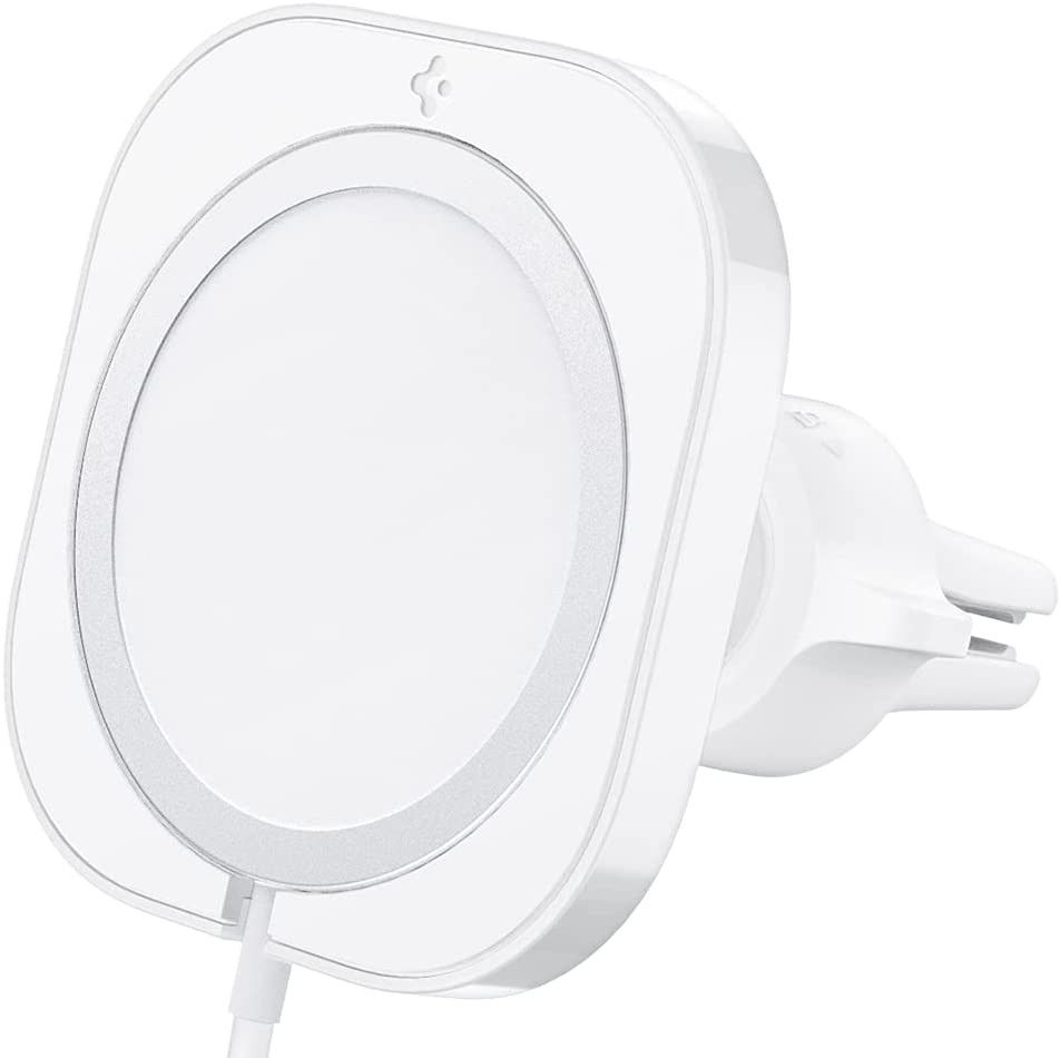 Spigen MagFit Ventilatierooster Houderstandaard Apple MagSafe Wit afbeelding 1