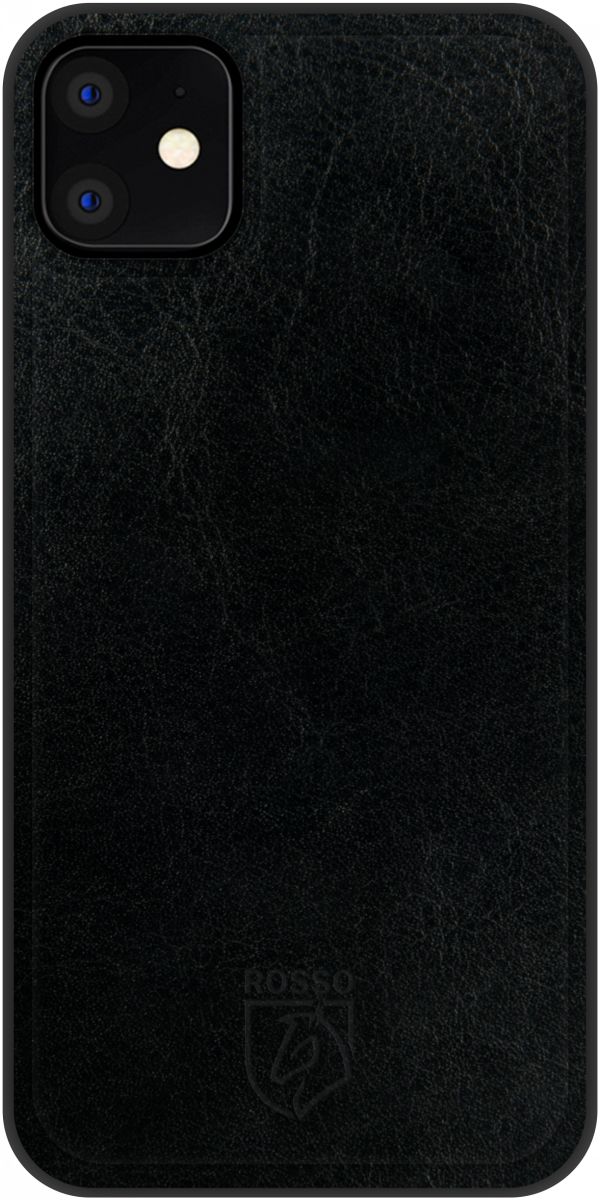 Rosso Element 2-in-1 Apple iPhone 12/12 Pro Hoesje Zwart afbeelding 2