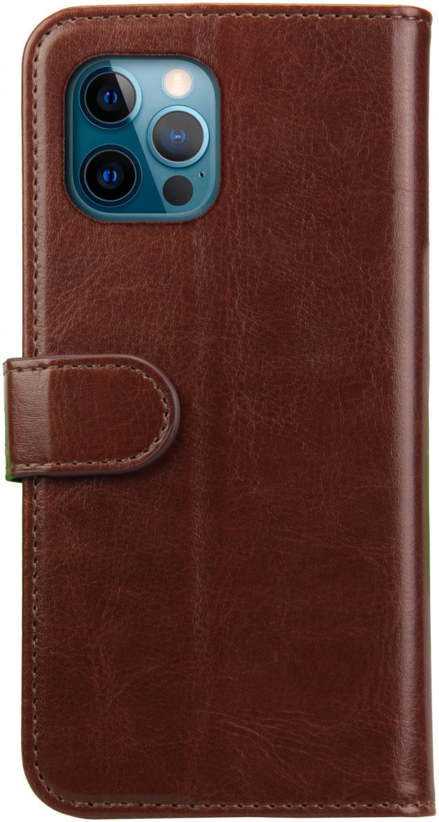 Rosso Element 2-in-1 Apple iPhone 12/12 Pro Hoesje Bruin afbeelding 10
