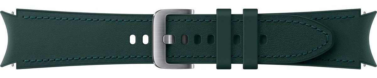 Origineel Samsung Universeel Watch 20MM Bandje Hybrid Leer Groen (S/M) afbeelding 3