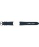 Origineel Samsung Universeel Watch 20MM Bandje Hybrid Leer Blauw (S/M)
