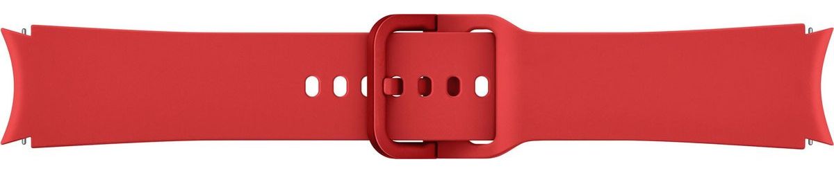 Origineel Samsung Universeel Smartwatch 20MM Sport Bandje Rood (S/M) afbeelding 3