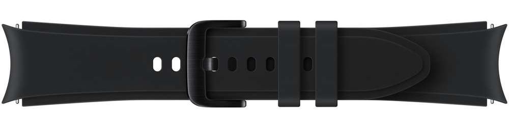Origineel Samsung Universeel Watch 20MM Ridge Sport Bandje Zwart (S/M) afbeelding 3