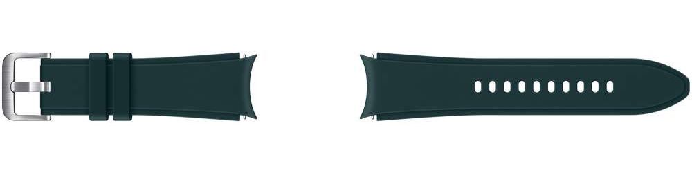 Origineel Samsung Universeel Watch 20MM Ridge Sport Bandje Groen (S/M) afbeelding 2