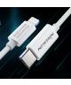 Nillkin 3A USB-C naar Apple Lightning Snellaad Kabel MFi 18W 1M Wit