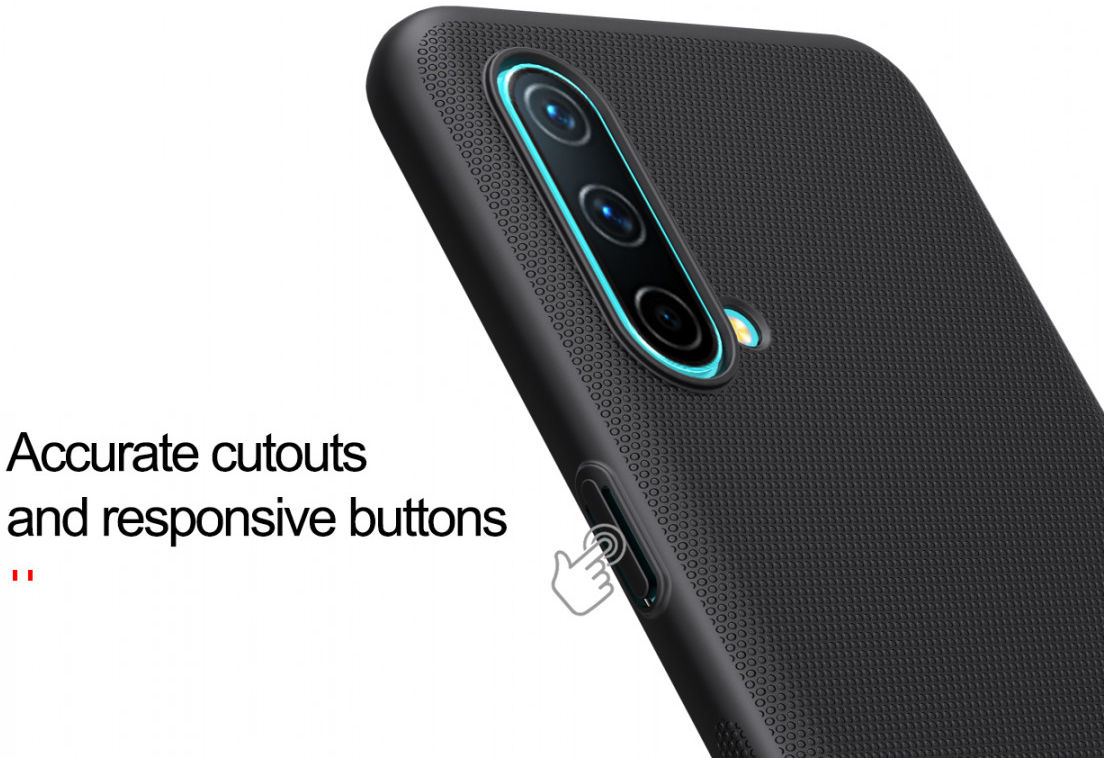 Nillkin Super Frosted Shield OnePlus Nord CE Hoesje Back Cover Zwart afbeelding 9