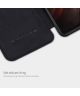 Nillkin Qin Series Samsung Galaxy S21 FE Hoesje Wallet Book Case Zwart