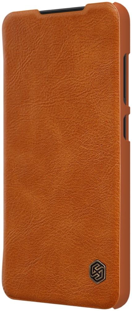 Nillkin Qin Series Samsung Galaxy S21 FE Hoesje Wallet Book Case Bruin afbeelding 11