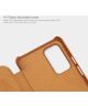 Nillkin Qin Series OnePlus 9 Hoesje Wallet Book Case Zwart