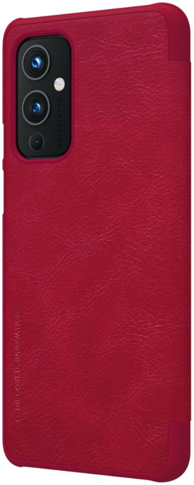 Nillkin Qin Series OnePlus 9 Hoesje Wallet Book Case Rood afbeelding 10