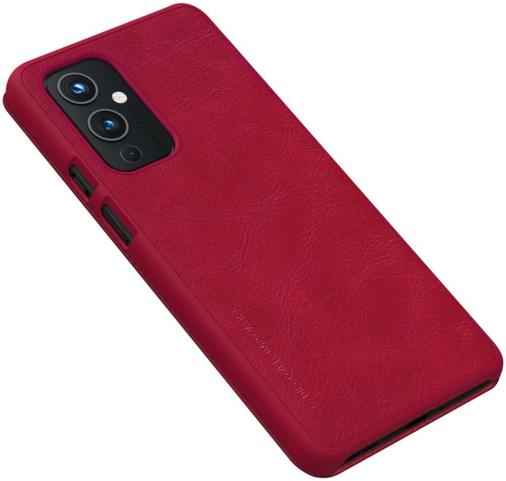 Nillkin Qin Series OnePlus 9 Hoesje Wallet Book Case Rood afbeelding 12