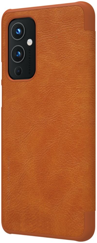 Nillkin Qin Series OnePlus 9 Hoesje Wallet Book Case Bruin afbeelding 11