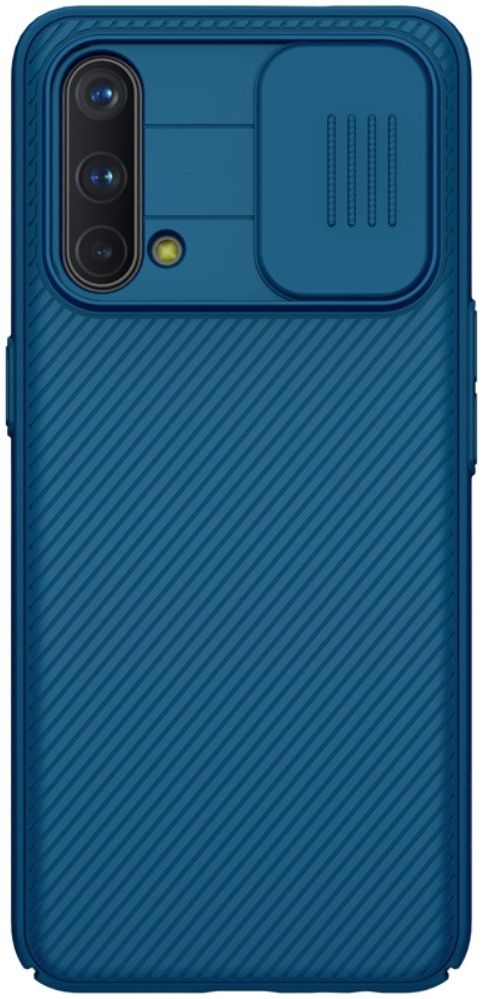 Nillkin CamShield OnePlus Nord CE Hoesje met Camera Slider Blauw afbeelding 1