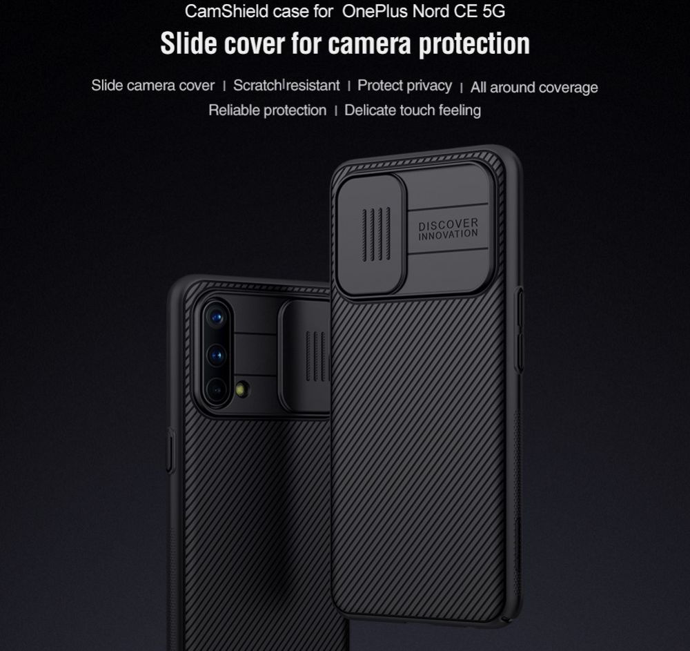 Nillkin CamShield OnePlus Nord CE Hoesje met Camera Slider Blauw afbeelding 11