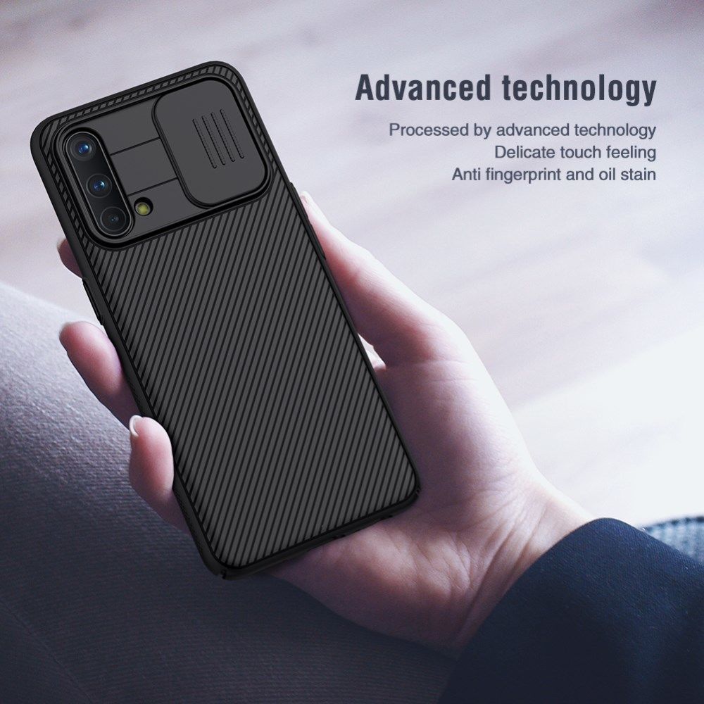 Nillkin CamShield OnePlus Nord CE Hoesje met Camera Slider Blauw afbeelding 5