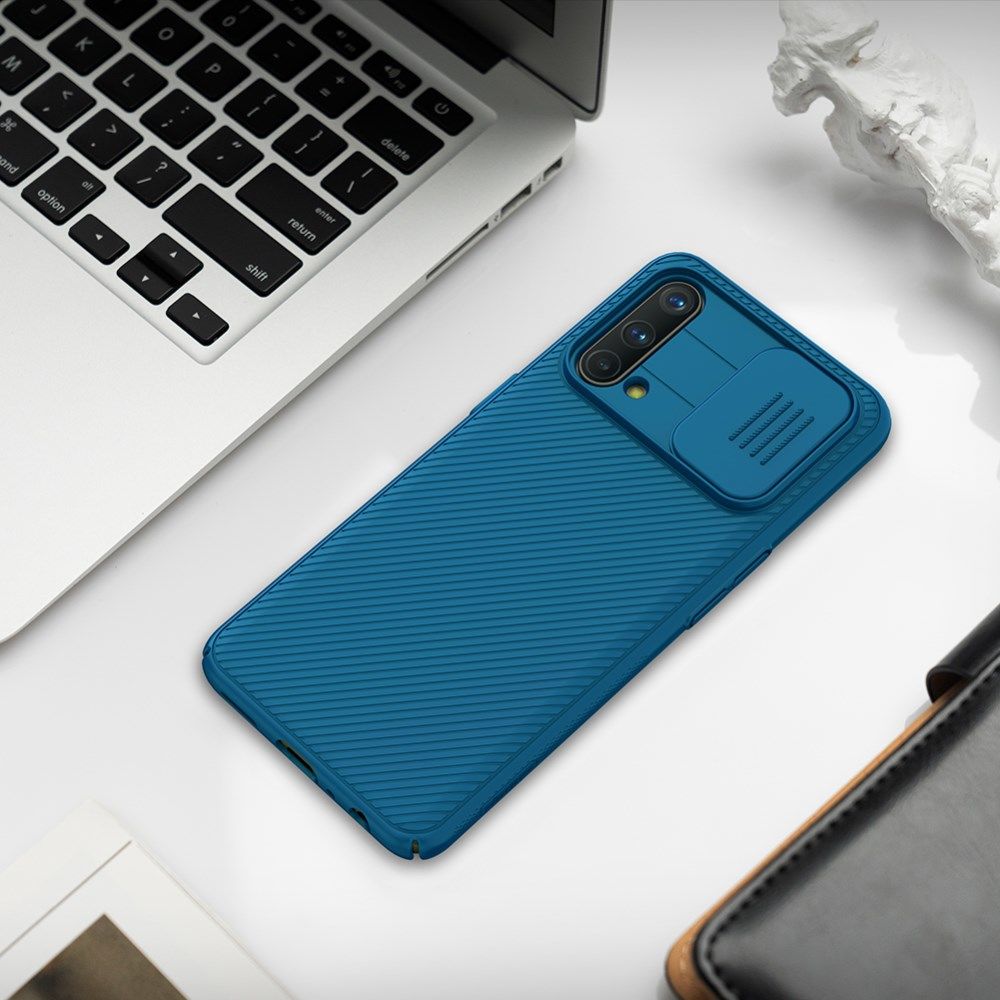 Nillkin CamShield OnePlus Nord CE Hoesje met Camera Slider Blauw afbeelding 10
