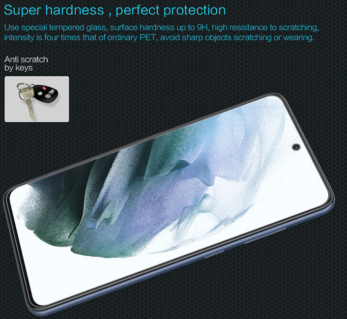Nillkin Samsung Galaxy S21 FE Screen Protector Anti-Explosie 0.3mm afbeelding 4