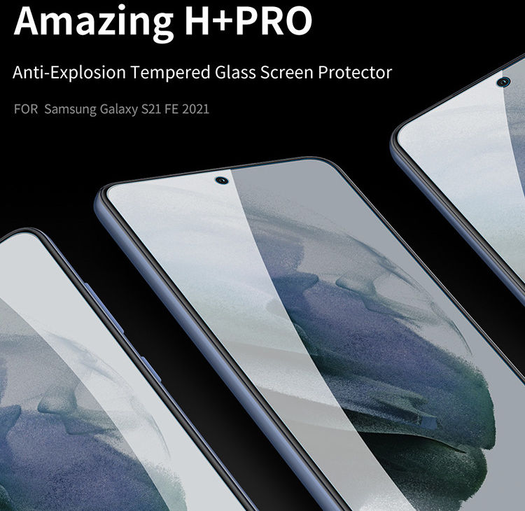 Nillkin Samsung Galaxy S21 FE Screen Protector Anti-Explosie Glas afbeelding 3