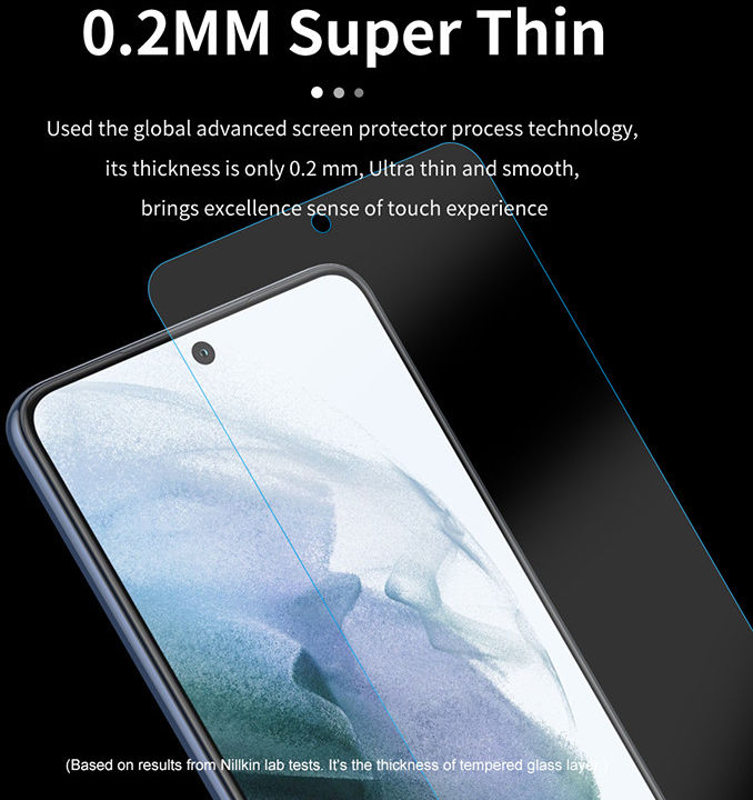 Nillkin Samsung Galaxy S21 FE Screen Protector Anti-Explosie Glas afbeelding 4
