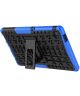 Samsung Galaxy Tab A7 Lite Hoes Robuust Hybride Back Cover Blauw