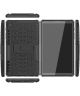 Samsung Galaxy Tab A7 Lite Hoes Robuust Hybride Back Cover Zwart