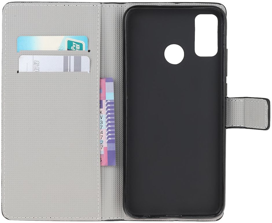 Motorola Moto G50 Hoesje Portemonnee Book Case met Vlinder Print afbeelding 3