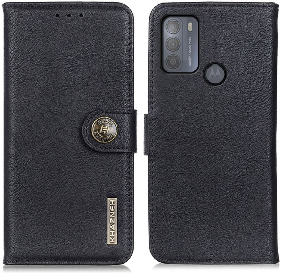 Motorola Moto G50 Hoesje Portemonnee Book Case Zwart afbeelding 3