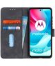 KHAZNEH Motorola Moto G60s Hoesje Wallet Retro Book Case
