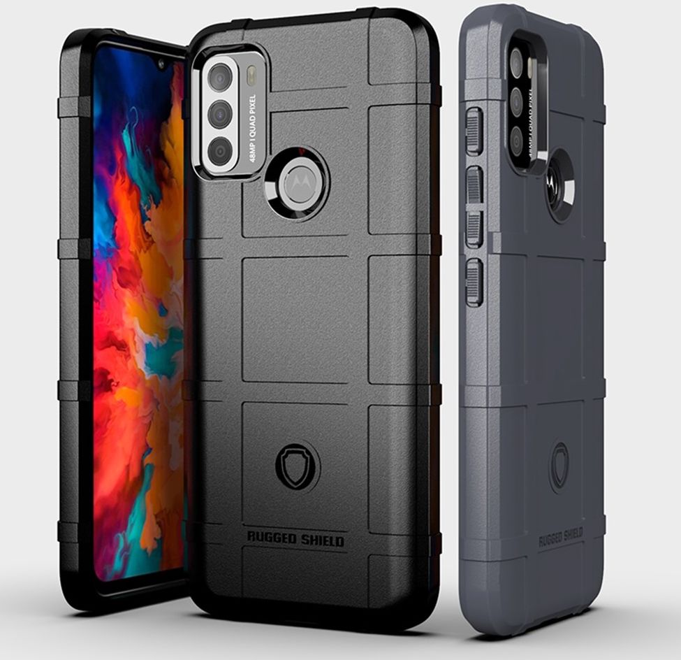 Motorola Moto G50 Hoesje Shock Proof Rugged Shield Groen afbeelding 9