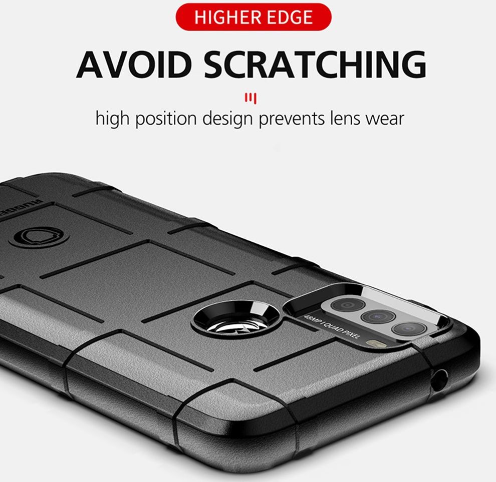 Motorola Moto G50 Hoesje Shock Proof Rugged Shield Groen afbeelding 3
