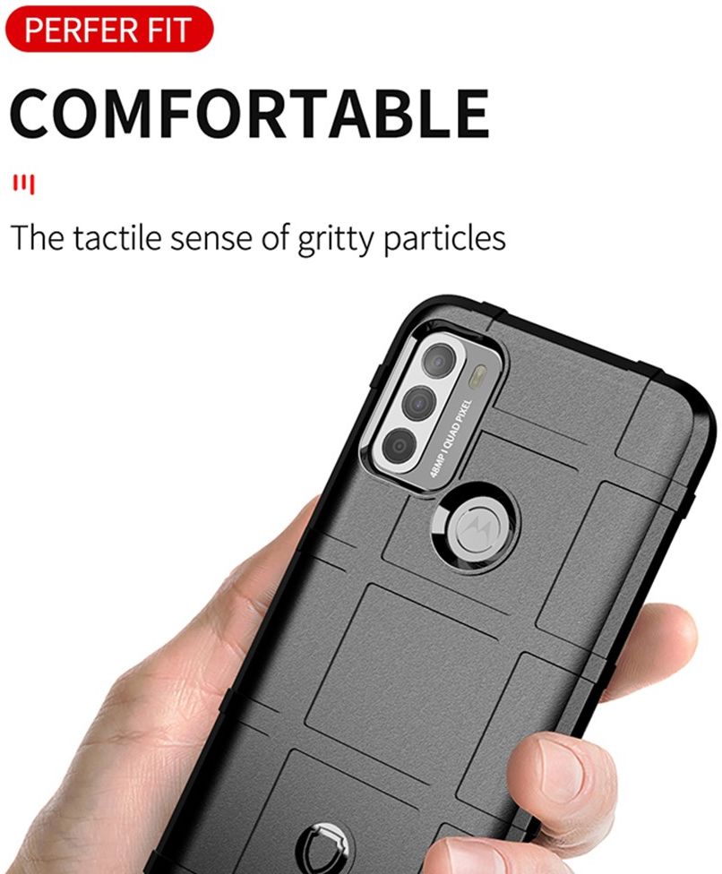 Motorola Moto G50 Hoesje Shock Proof Rugged Shield Groen afbeelding 4