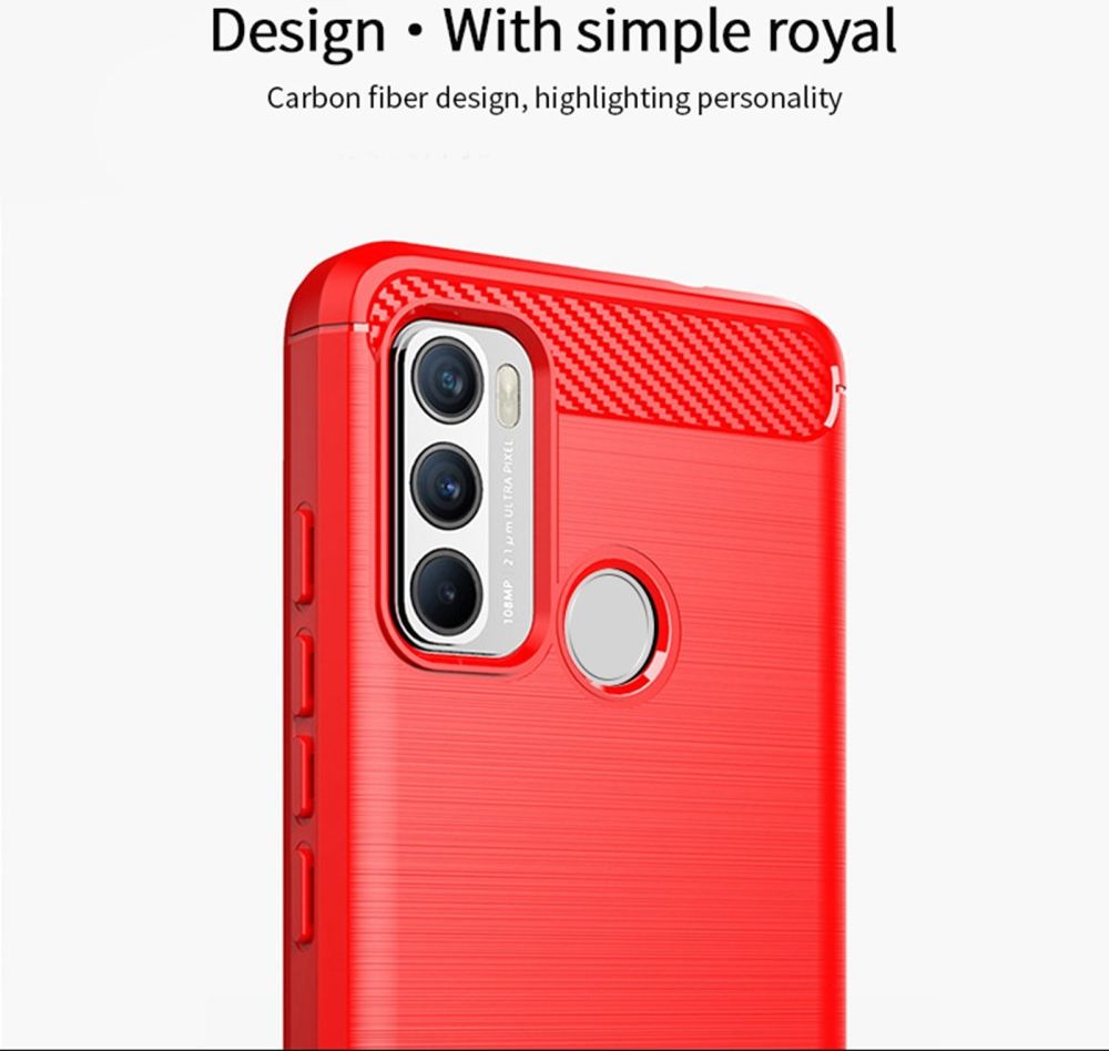 MOFI Motorola Moto G60 Hoesje Geborsteld TPU Back Cover Zwart afbeelding 11
