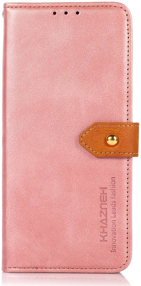 Khazneh Motorola Moto G50 Hoesje Wallet Book Case Roze Goud afbeelding 1