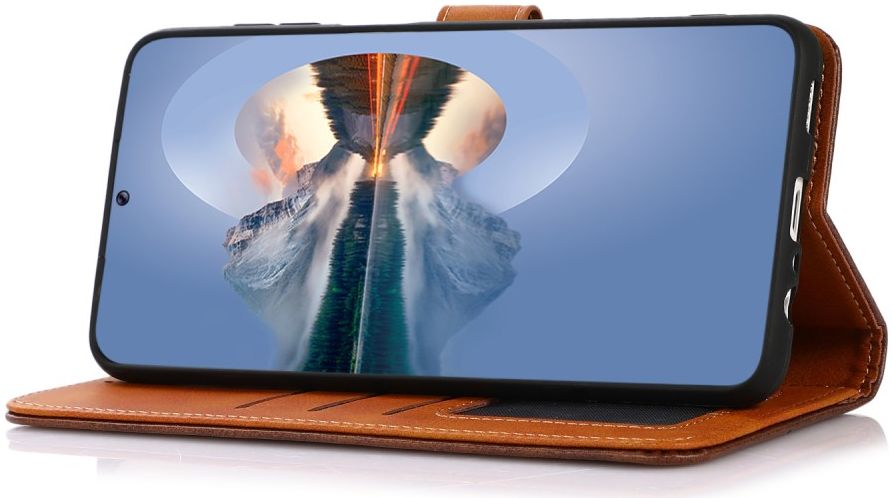 Khazneh Motorola Moto G50 Hoesje Wallet Book Case Roze Goud afbeelding 7