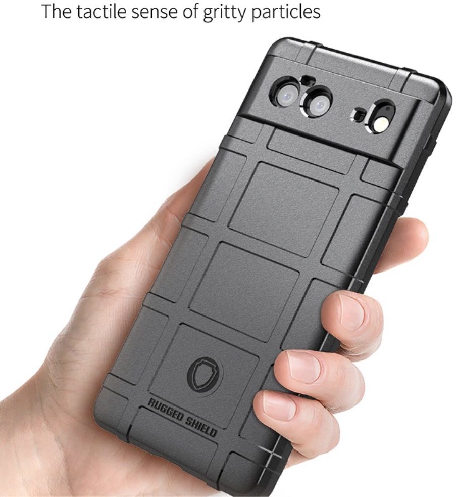 Google Pixel 6 Hoesje Shock Proof Rugged Shield Blauw afbeelding 6