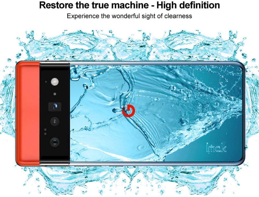 IMAK UX-5 Google Pixel 6 Pro Hoesje Flexibel en Dun TPU Transparant afbeelding 5