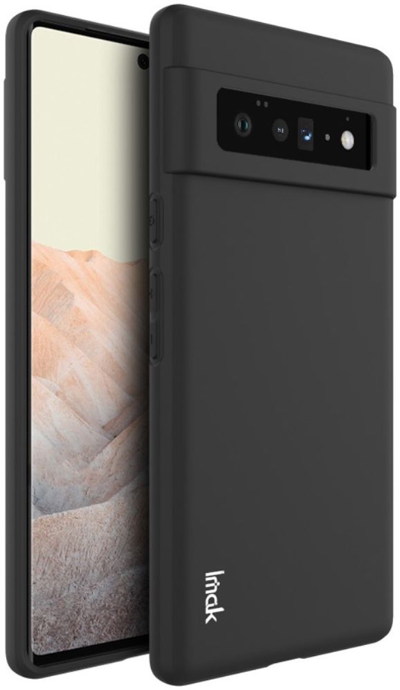 IMAK UC-3 Series Google Pixel 6 Pro Hoesje Flexibel en Dun TPU Zwart afbeelding 10