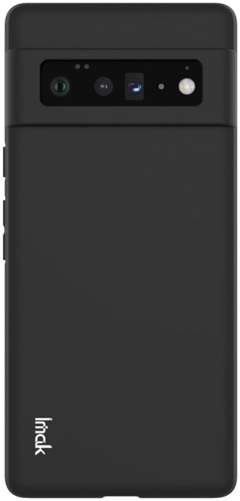 IMAK UC-3 Series Google Pixel 6 Pro Hoesje Flexibel en Dun TPU Zwart afbeelding 2