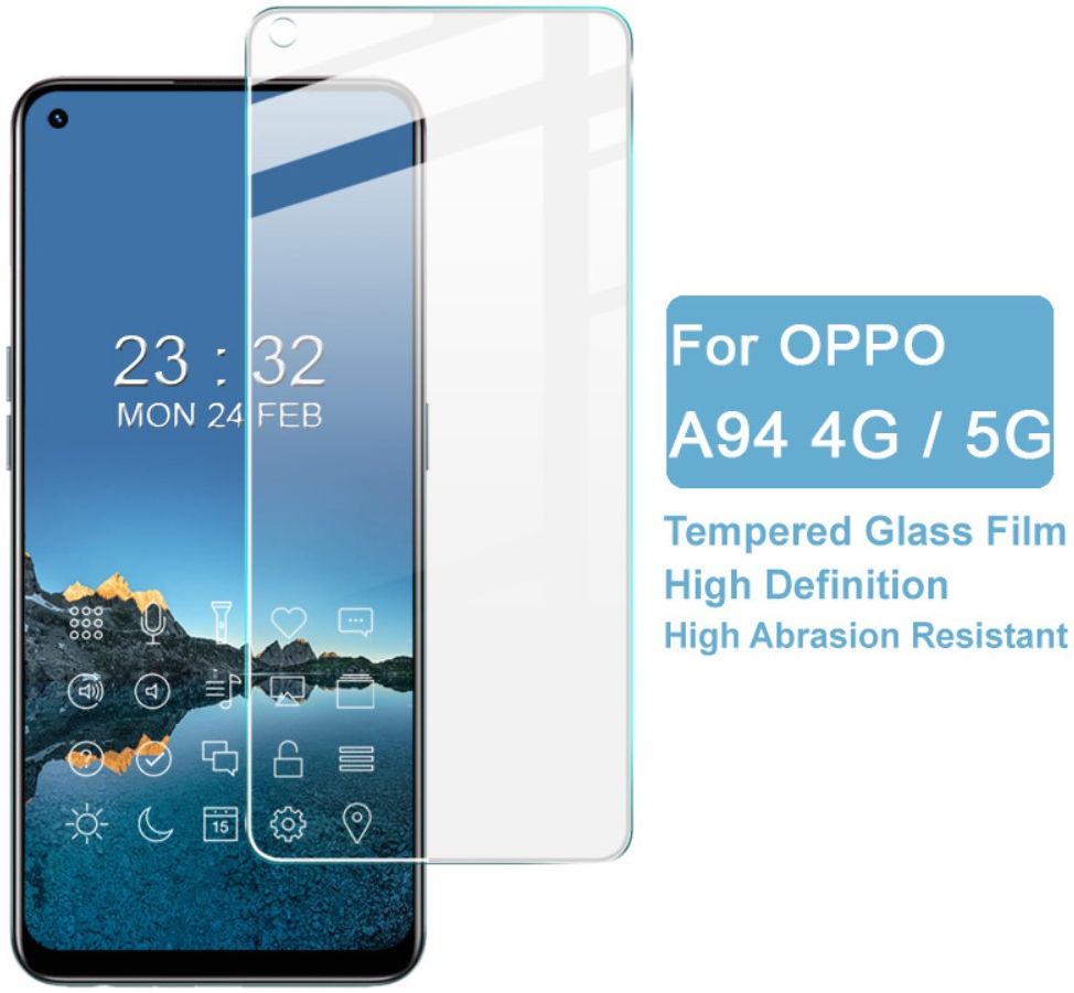 Oppo A94 Screen Protector Anti-Explosion Tempered Glass afbeelding 3