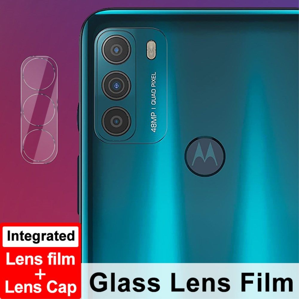IMAK Motorola Moto G50 Camera Protector Ultra Clear Tempered Glass afbeelding 3