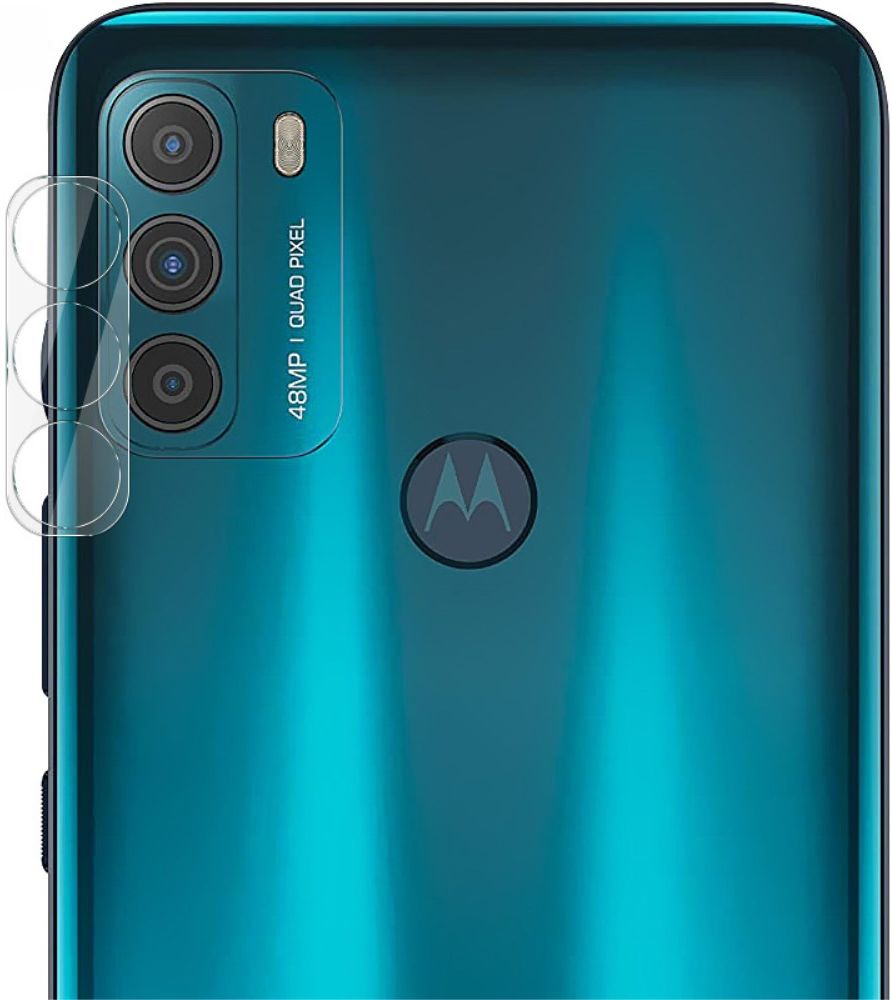 IMAK Motorola Moto G50 Camera Protector Ultra Clear Tempered Glass afbeelding 7